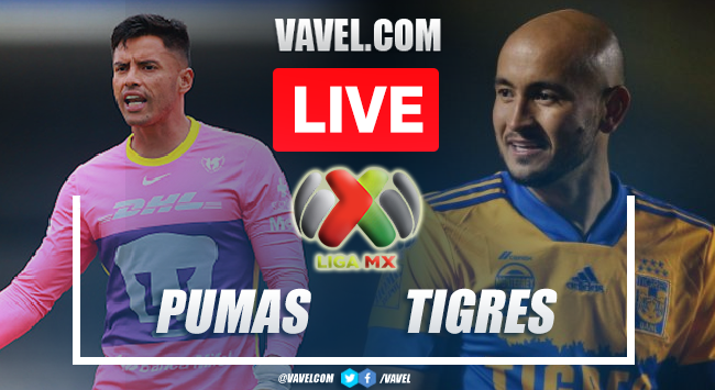 Goals and Highlights of Pumas 1-2 Tigres on Liga MX 2022