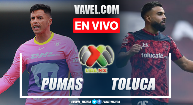 Goles y resumen del Pumas 5-0 Toluca en Liga MX 2022