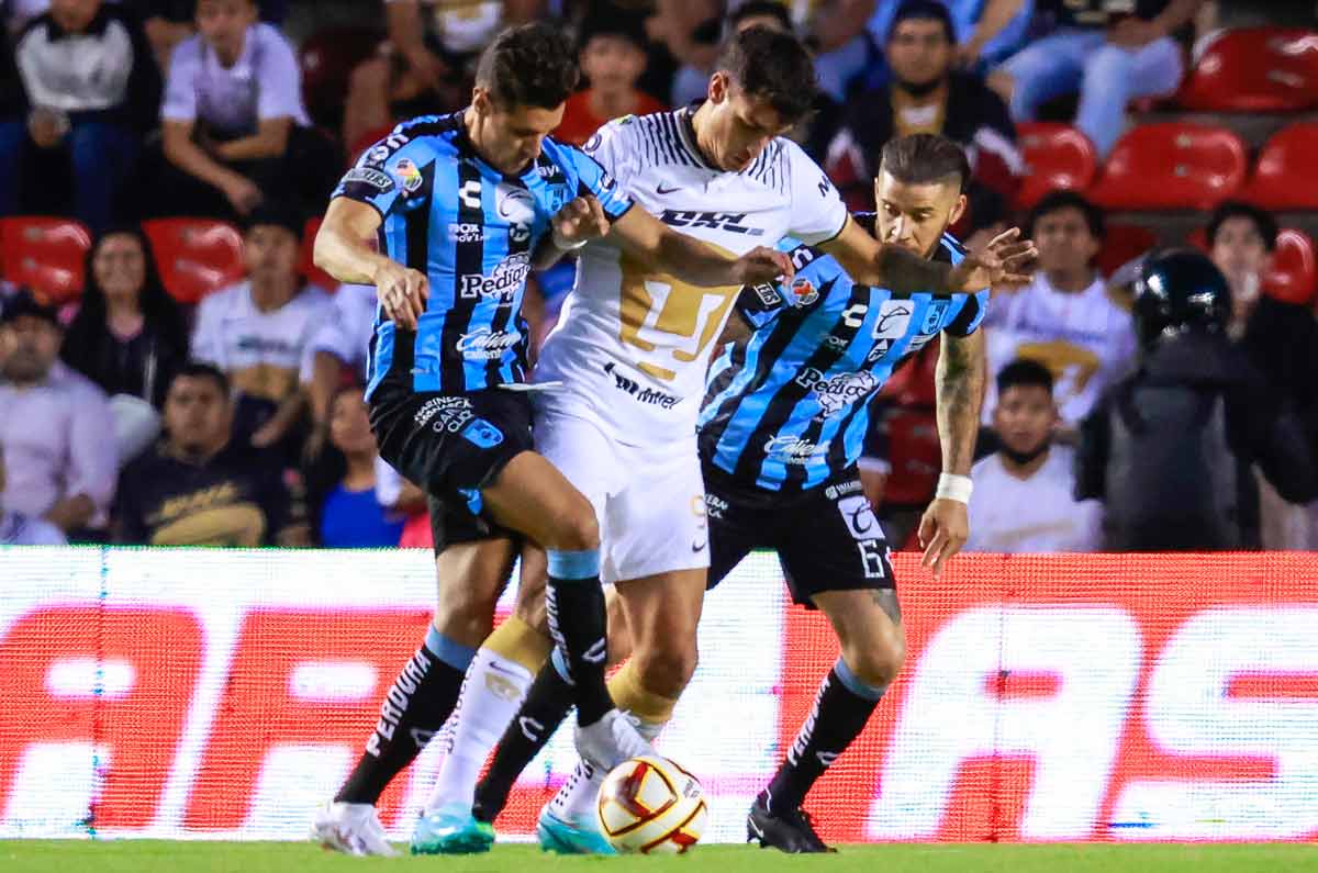 Goles y resumen del Pumas 4-0 Quéretaro en Liga MX 2023