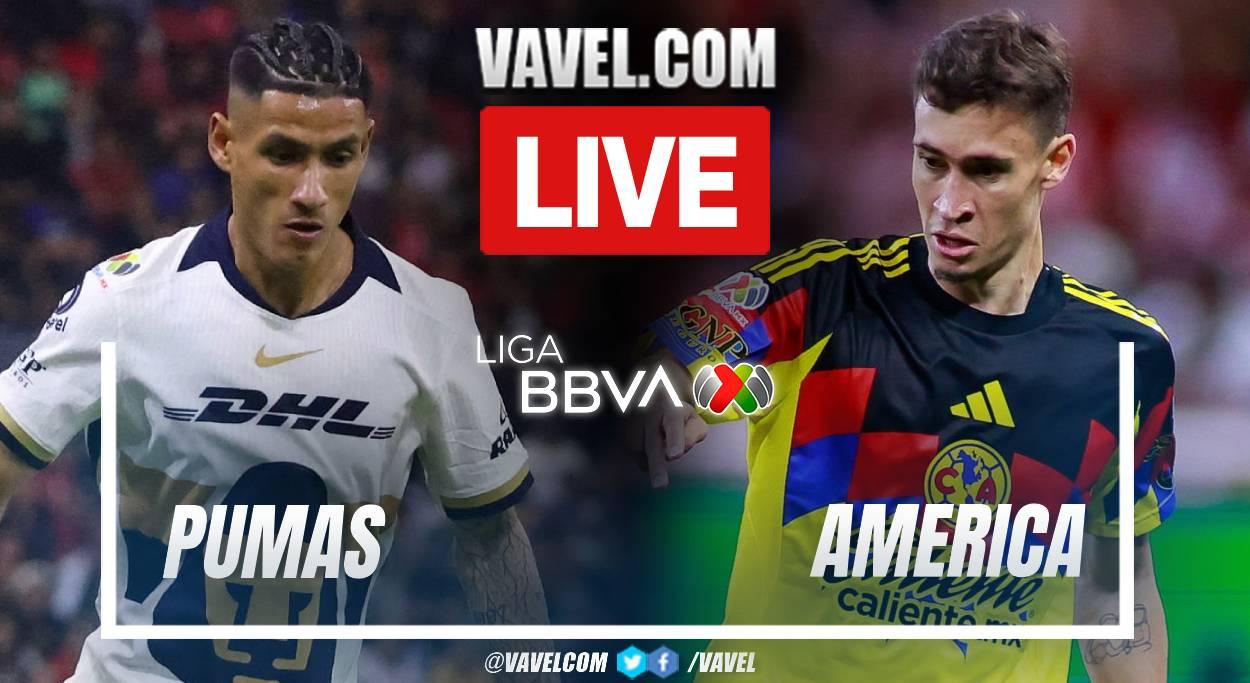 Pumas vs America LIVE Score Updates in Liga MX Match
