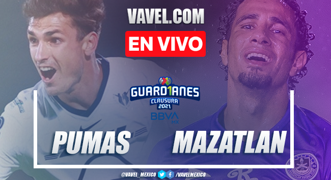 Resumen y goles: Pumas 3-0 Mazatlán en Liga MX Guard1anes 2021 Resumen y goles: Pumas 3-0 Mazatlán en Liga MX Guard1anes 2021