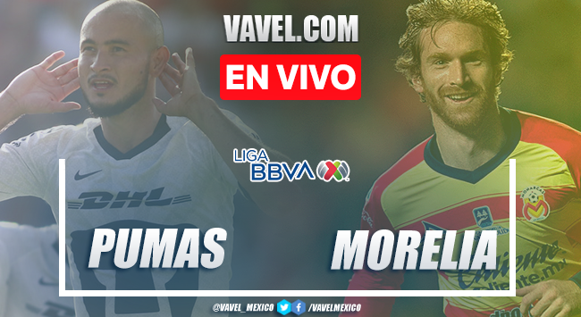 Goles y Resumen: Pumas 1-2 Morelia en Liga MX 2020