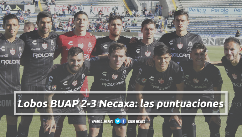 Lobos BUAP 2-3 Necaxa: puntuaciones de Necaxa en la jornada 3 de la Liga MX CL19 Lobos BUAP 2-3 Necaxa: puntuaciones de Necaxa en la jornada 3 de la Liga MX CL19