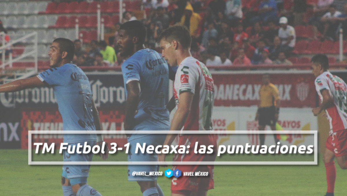 TM Fútbol 3-1 Necaxa: puntuaciones de Necaxa en la jornada 4 de la Copa MX Apertura 2018. Noticias en tiempo real