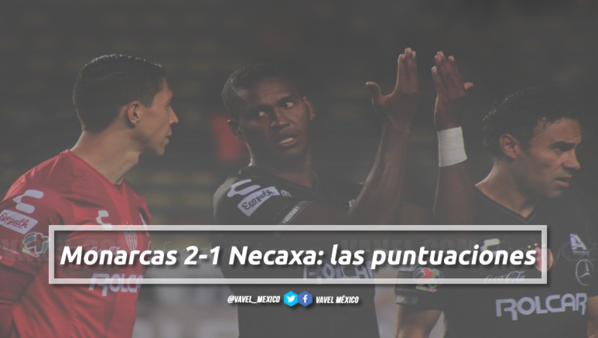Monarcas 2-1 Necaxa: puntuaciones de Necaxa en la jornada 4 de la Liga MX Apertura 2018