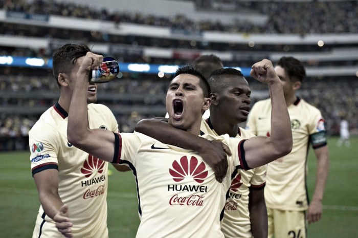 Puntajes América 1-0 Monterrey en la Semifinal de ida del Clausura  2016
