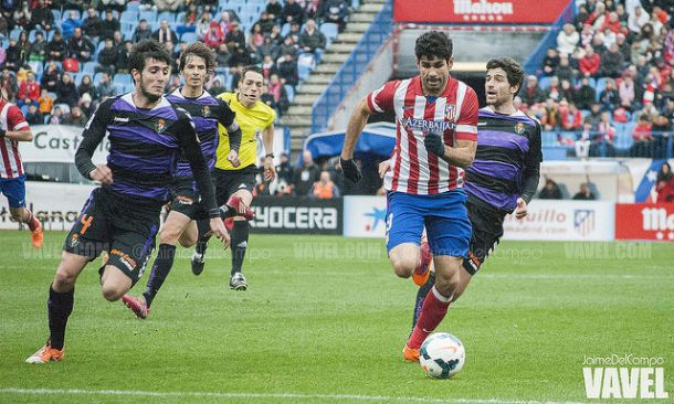 Atlético de Madrid - Real Valladolid: puntuaciones del Real Valladolid, jornada 24