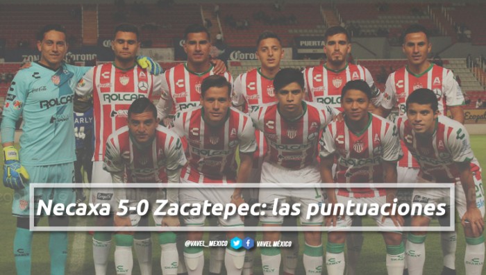 Necaxa 5-0 Zacatepec: puntuaciones de Necaxa en la jornada 2 de la Copa MX Clausura 2018