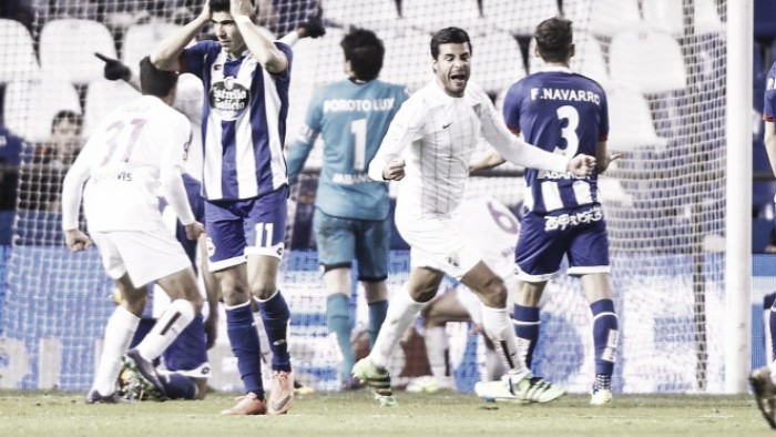 Deportivo - Málaga CF, puntuaciones del Málaga CF jornada 28 Liga BBVA