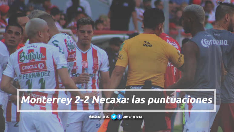 Puntuaciones de Necaxa en la jornada 16 de la Liga MX CL19 Puntuaciones de Necaxa en la jornada 16 de la Liga MX CL19