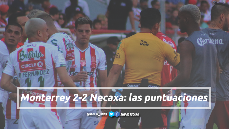 Puntuaciones de Necaxa en la jornada 16 de la Liga MX CL19