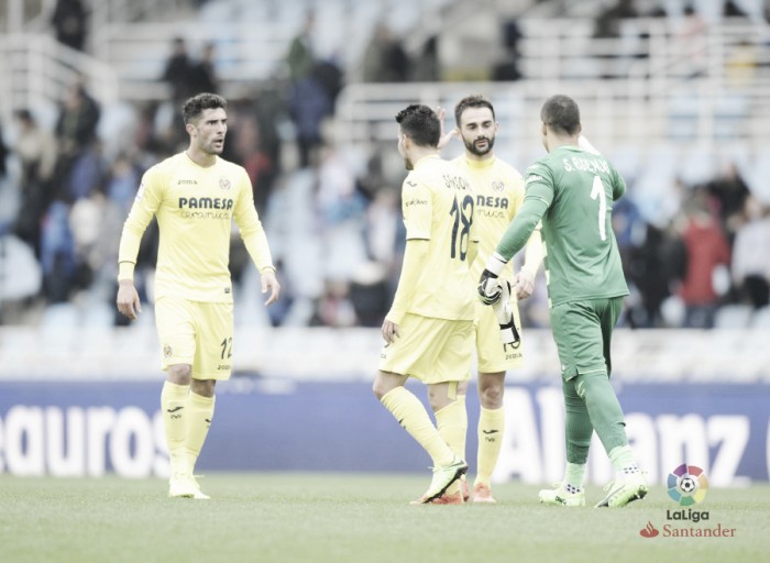 Real Sociedad-Villarreal: puntuaciones del Villarreal, jornada 23 de Primera