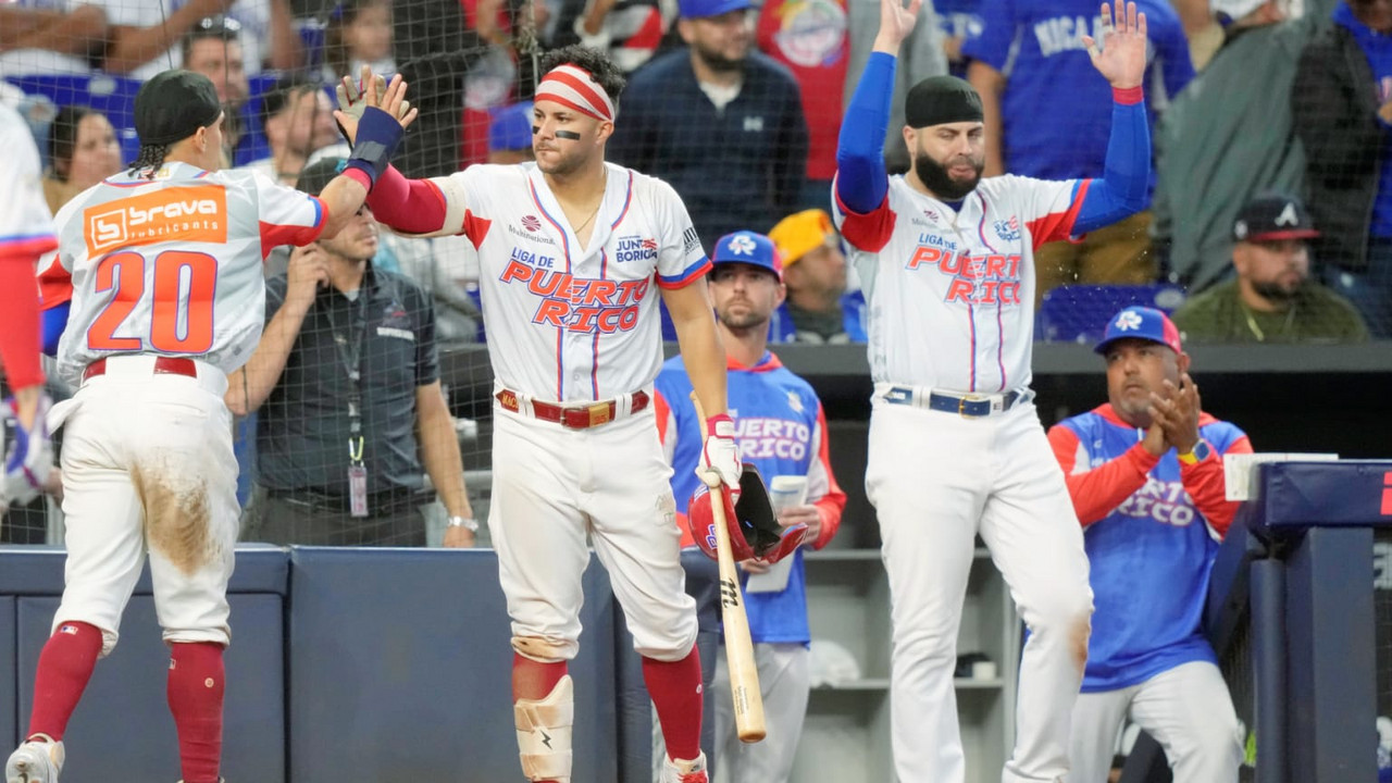 Goles y resumen del Puerto Rico 6-2 Venezuela en Serie del Caribe 2024