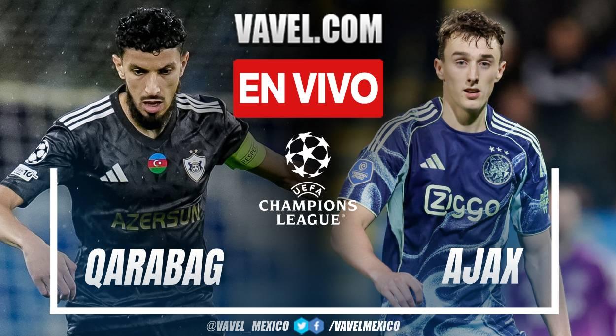 Goles y resumen del Qarabag 2-4 Ajax en UEFA Champions League | 10/12 ...
