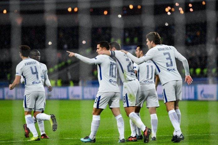 Champions League - Chelsea sul velluto in Azerbaigian: Qarabag travolto 4-0