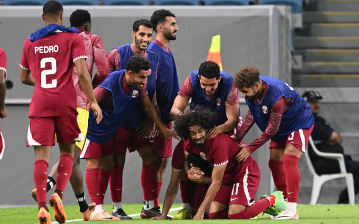 Qatar vs Jordania EN VIVO hoy (1-0) | 05/01/2024