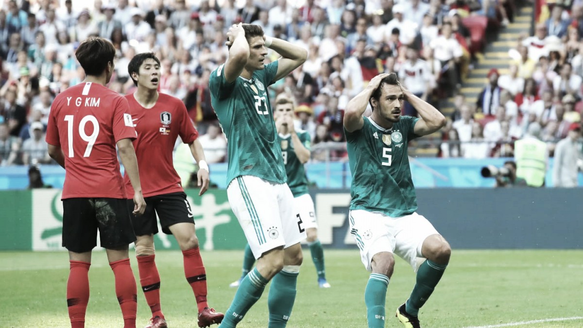 República de Corea - Alemania: puntuaciones de Alemania de la tercera jornada del Grupo F