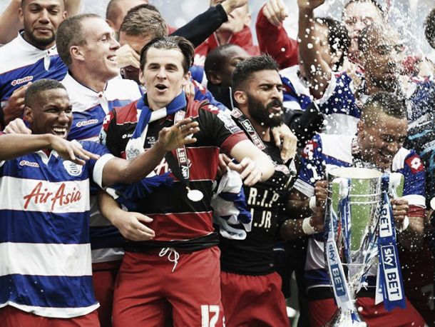 De maneira heroica, Queen's Park Rangers vence o Derby County e está de volta à Premier League De maneira heroica, Queen's Park Rangers vence o Derby County e está de volta à Premier League