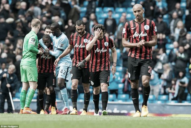 QPR relegated from Barclays Premier League