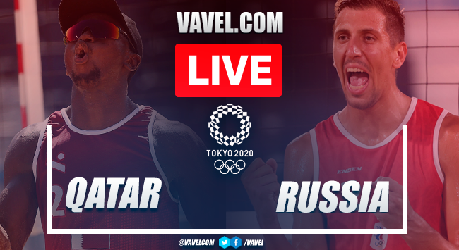 Highlights: Qatar 0-2 Russia in Semifinals Men's Beach Volleyball Olympic Games 2020