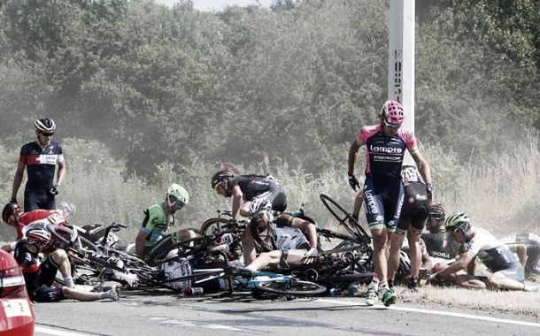 Tour de France 2015: Rui Costa cai e faz remontada assinalável
