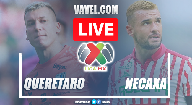 Goals and Summary of Querétaro 1-2 Necaxa in Liga Mx.