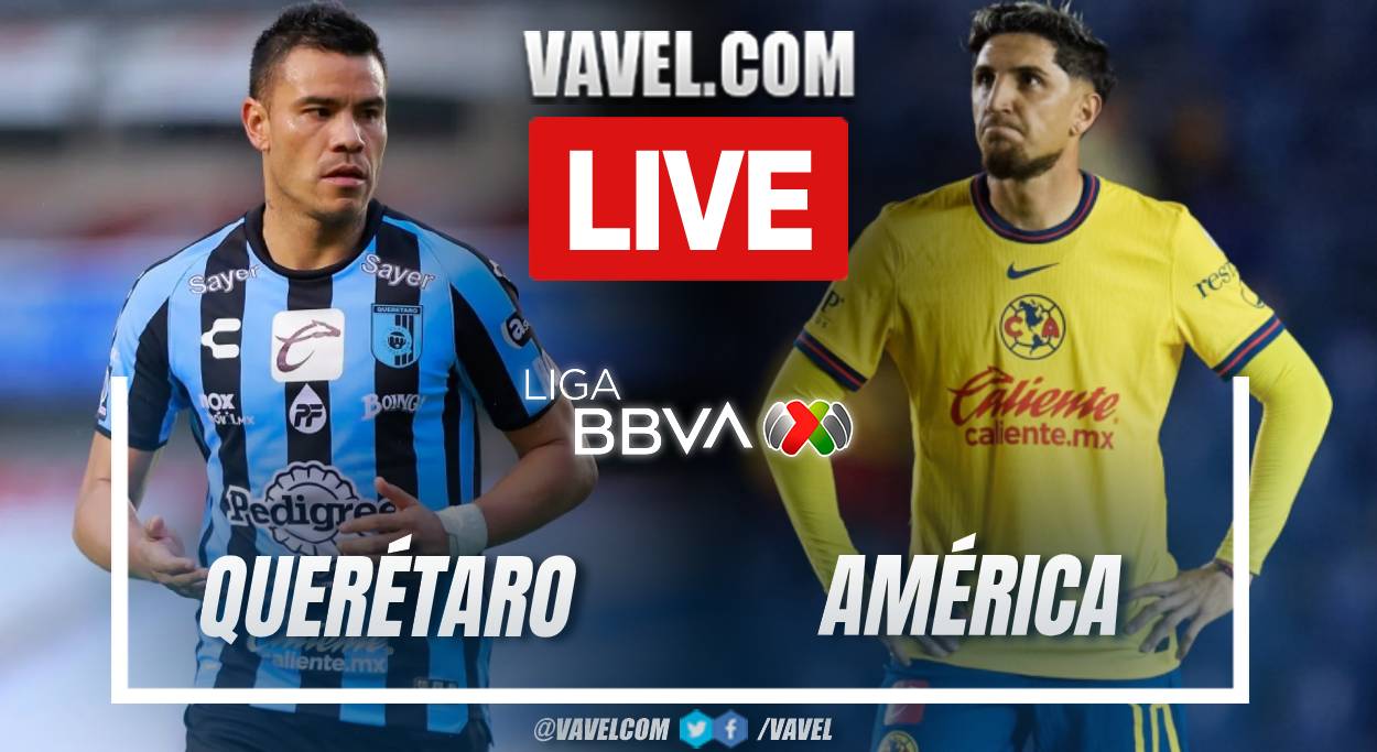 Goals and summary of the Queretaro 0-1 America in Liga MX | 01/10 