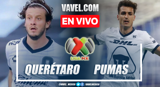 Goles y Resumen del Querétaro 1-3 Pumas en Liga MX 2022
