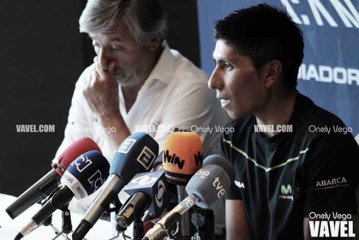 Nairo Quintana: "La tranquilidad me la da el equipo, hay que estar atentos"