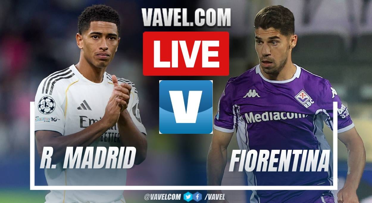 Real Madrid vs Fiorentina LIVE Score Updates: Alex Ciria's goal (2-0)