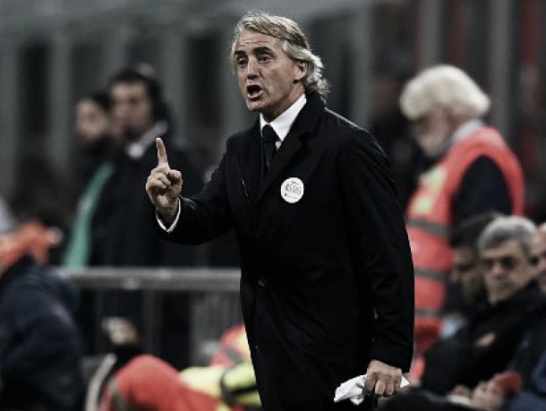 Mancini se diz satisfeito com empate da Internazionale frente à Juventus