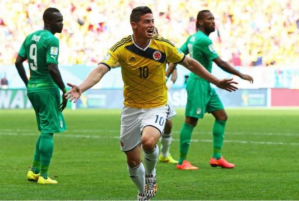 Colombia 2-1 Ivory Coast: Colombia go top of Group C in 'group final'