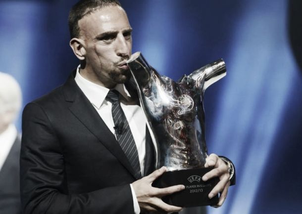 Ribery é eleito melhor jogador da Europa