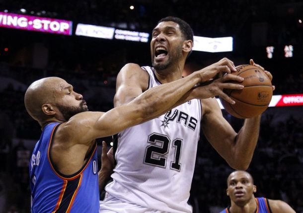Oklahoma City Thunder - San Antonio Spurs Live Score of 2014 NBA Western Conference Finals