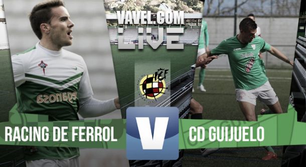 Resultado partido Racing de Ferrol - Guijuelo (2-1)