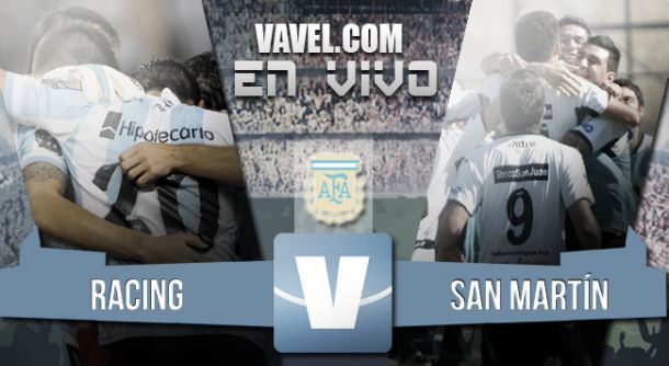 Resultado Racing - San Martín 2015 (2-0)