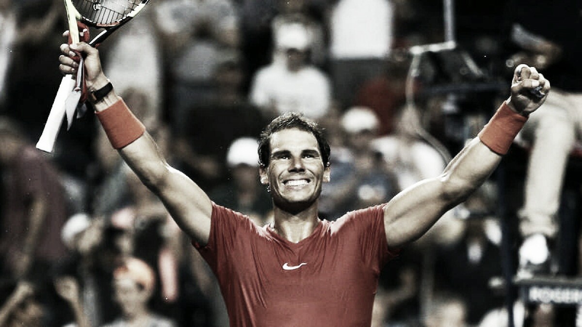 Nadal dio vuelta el partido y pasó a semifinales en Toronto Nadal dio vuelta el partido y pasó a semifinales en Toronto