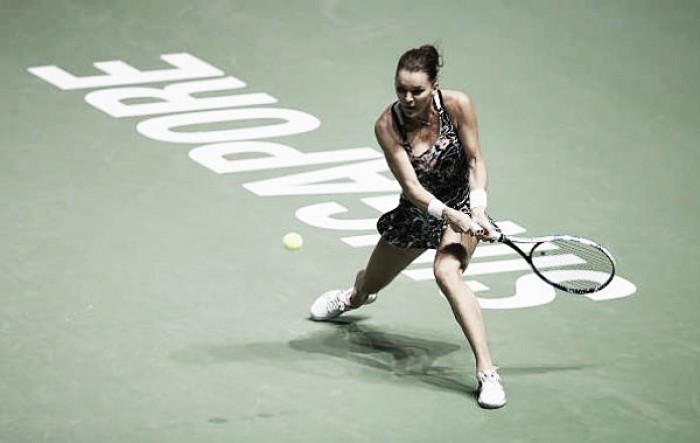 Radwanska desespera a Pliskova y avanza a semifinales