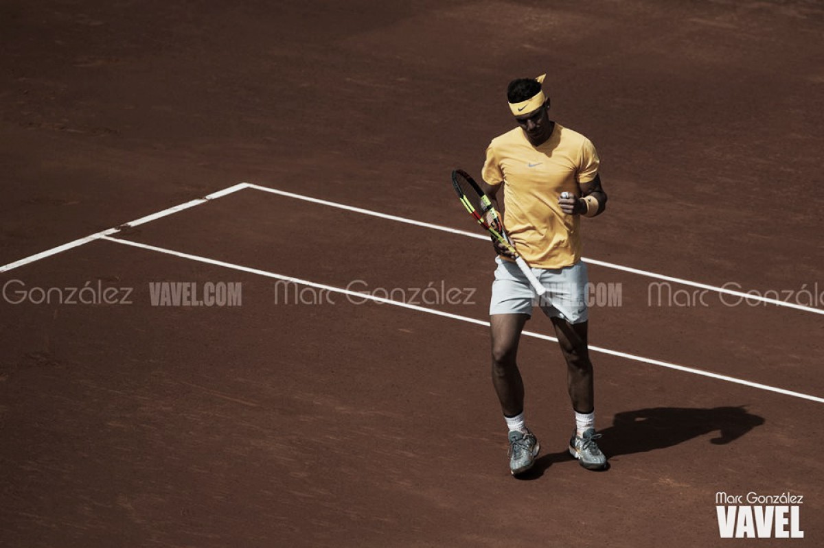 Rafael Nadal: "Es una buena victoria para mí, a pesar de no jugar al nivel de Montecarlo"