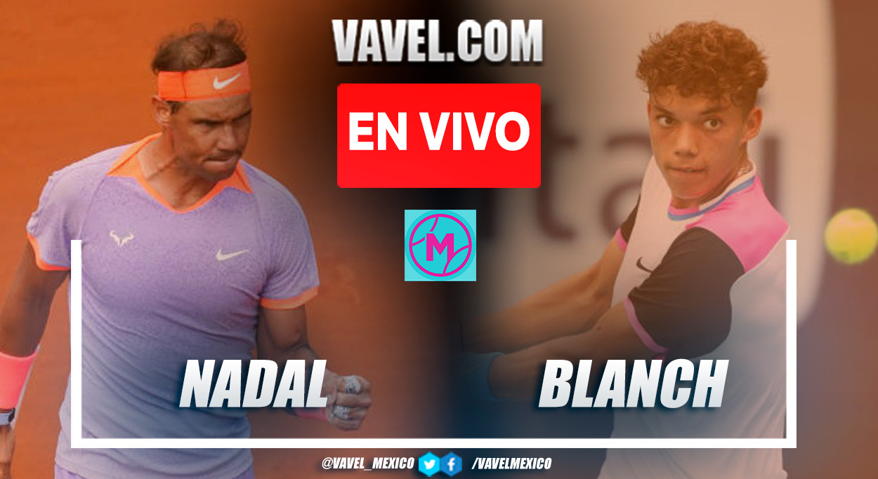 Resumen y mejores puntos del Nadal 2-0 Blanch en Masters 1000 de Madrid