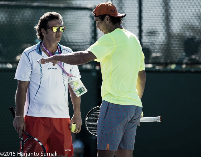 Francisco Roig discusses Rafael Nadal's gradual improvement and that a 10th Roland Garros title is the goal