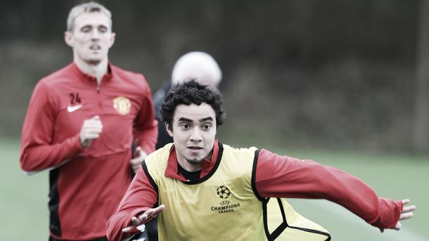 Rafael torna ad allenarsi con il Manchester United