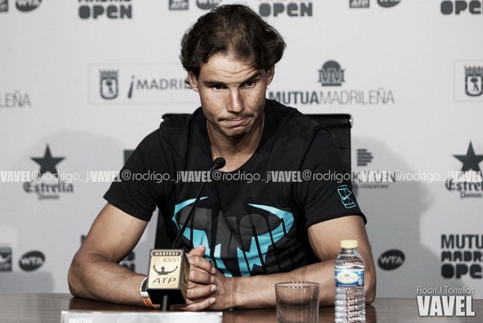 Rafael Nadal: "Estoy en una dinámica positiva"