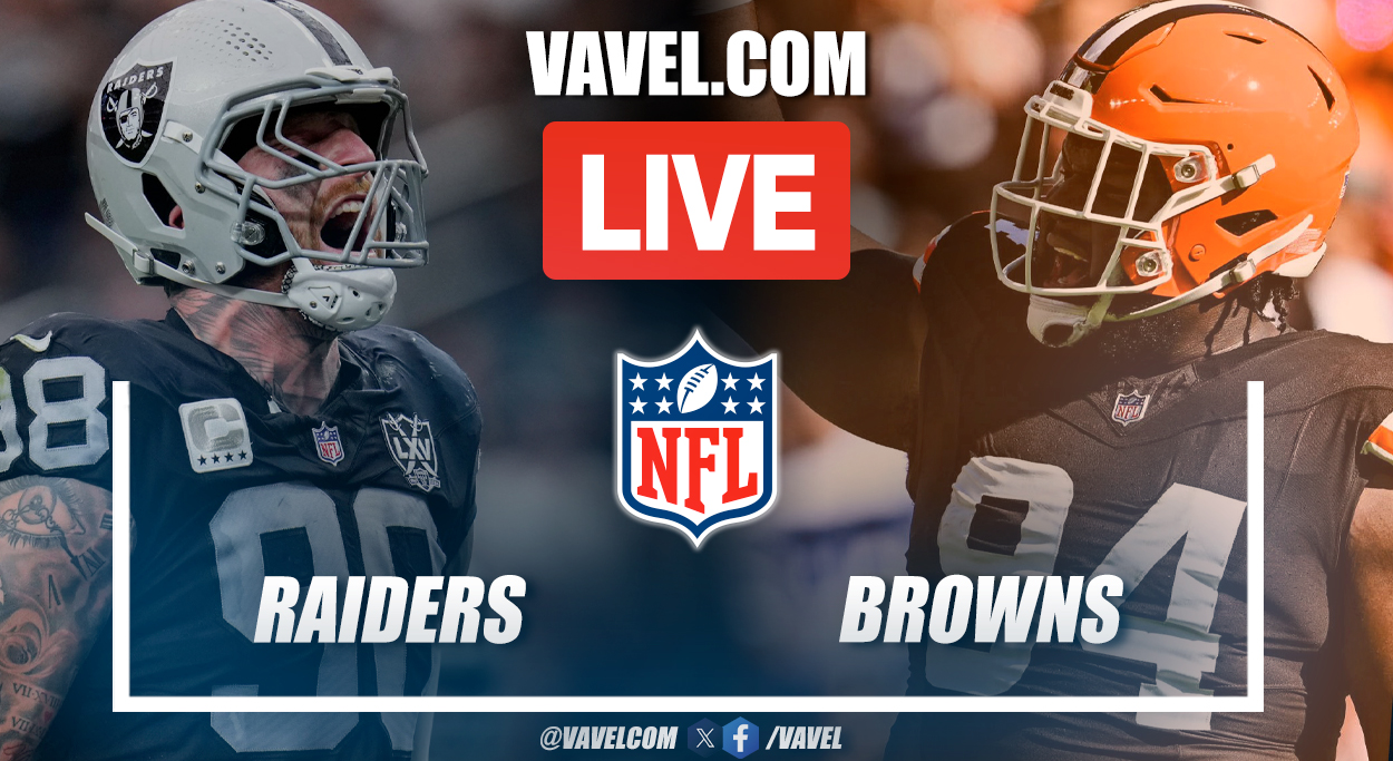 Las Vegas Raiders vs Cleveland Browns LIVE Score Updates, Stream Info