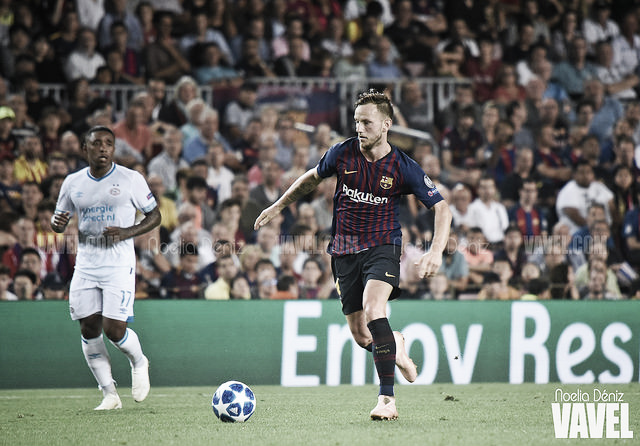 Rakitić: "Prefiero
ganar otro 'triplete' que meter cinco goles al Madrid”