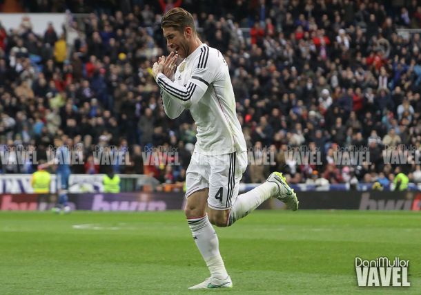 Ramos: "Esto es el Madrid, el que no esté preparado que no salte al campo con este escudo"