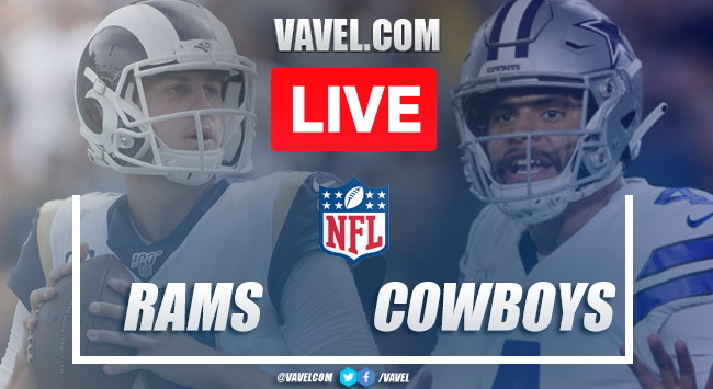 Score and Touchdowns: Los Angeles Rams 21-44 Dallas Cowboys in NFL 2019 Score and Touchdowns: Los Angeles Rams 21-44 Dallas Cowboys in NFL 2019