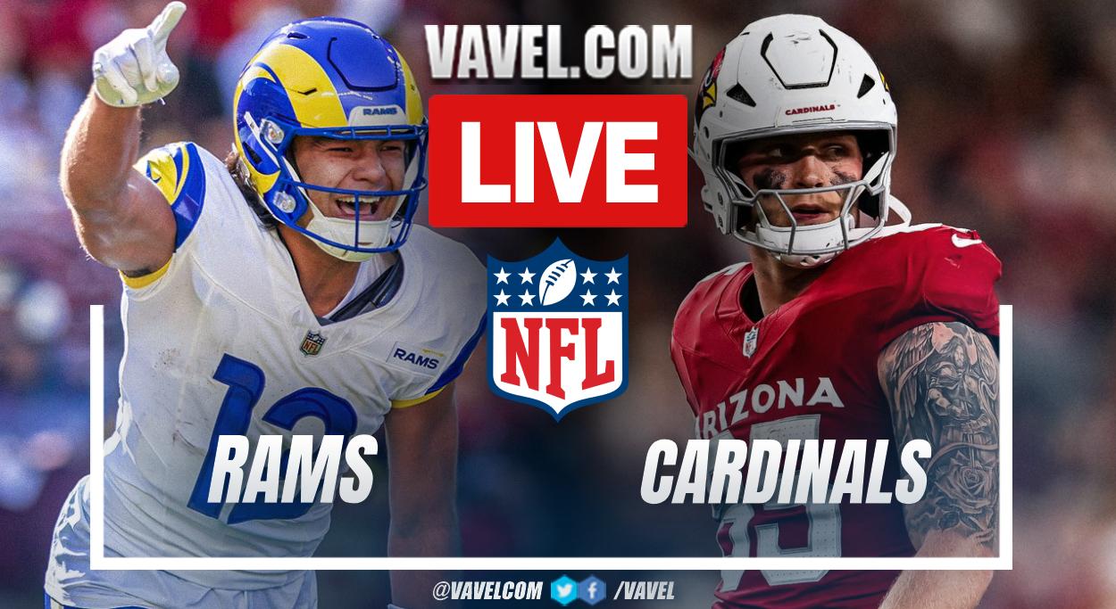 Los Angeles Rams vs Arizona Cardinals LIVE Score Updates in NFL Game