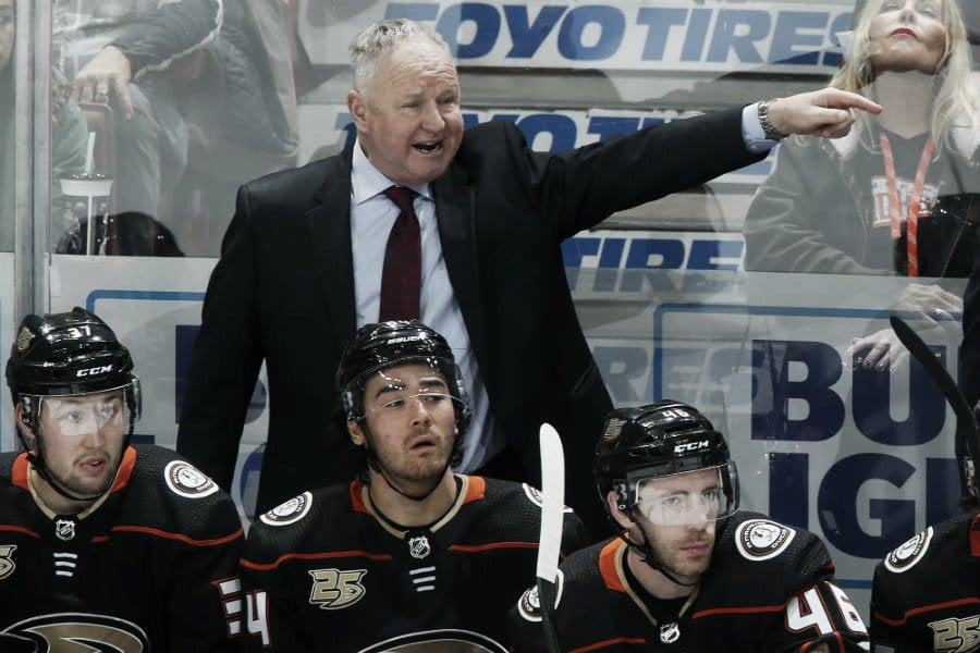 Are the Anaheim Ducks under water?