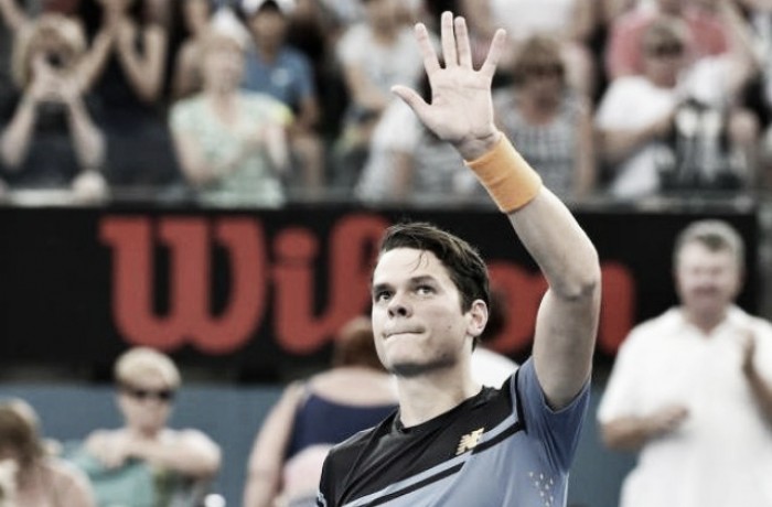ATP Brisbane: Raonic sorprende Federer e vince il titolo